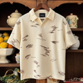 Urban Sketch Textured Polo Tee