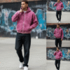 VibeCore Hoodie - Pink - Image 4