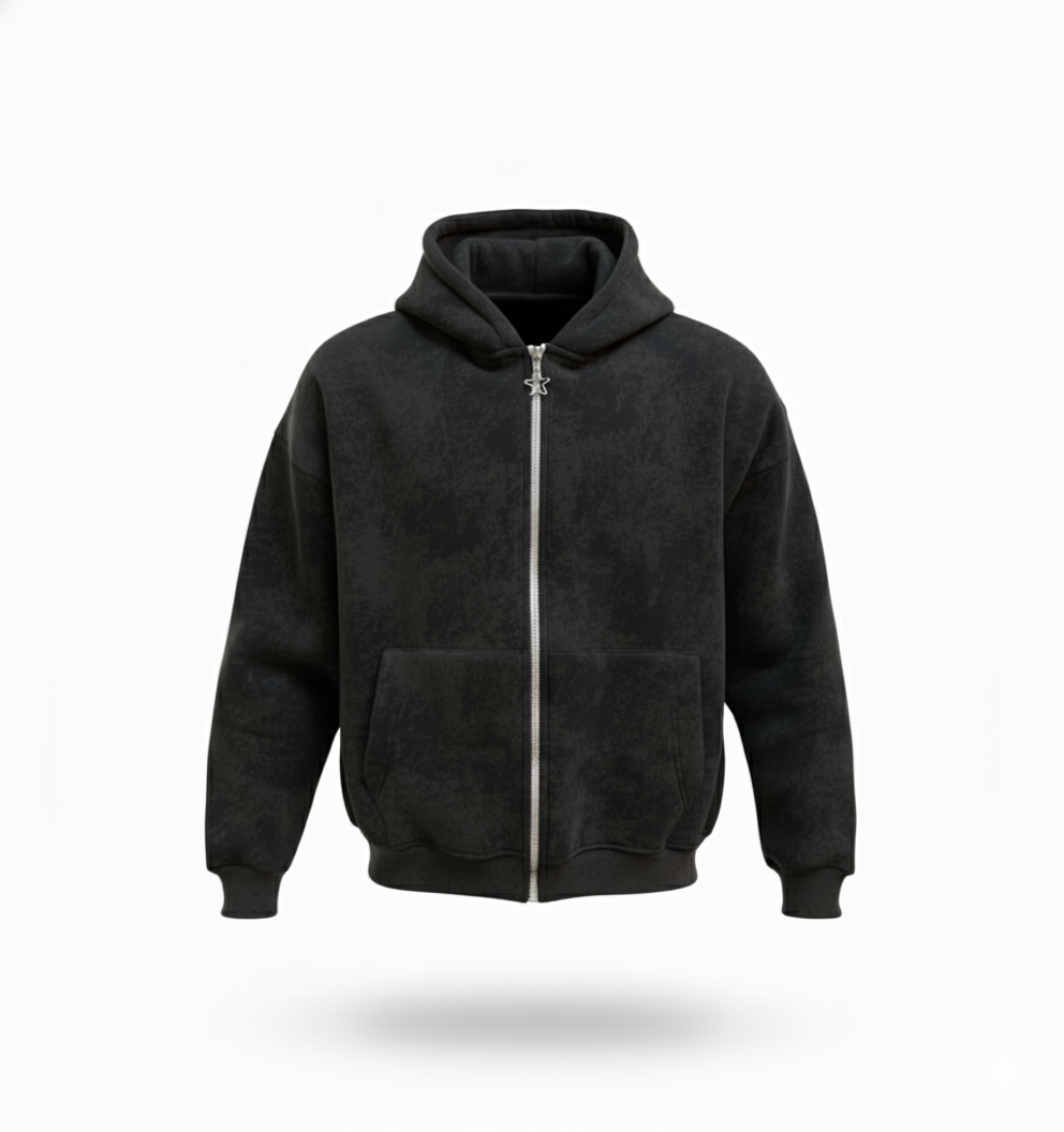 VibeCore Hoodie - Black