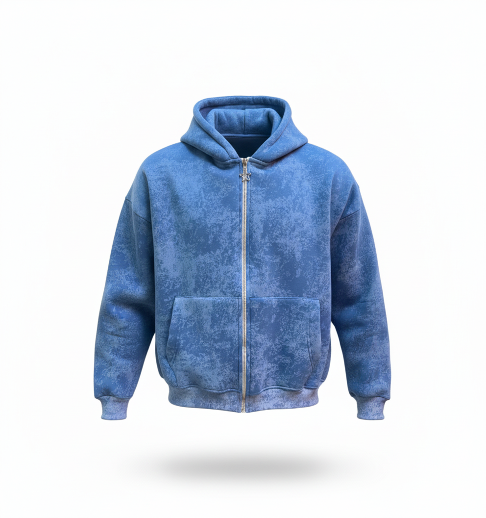 VibeCore Hoodie - Blue