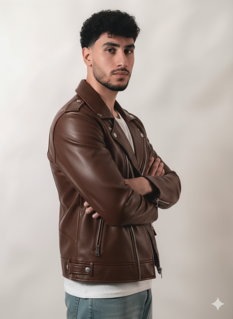 Brown Leather Jacket