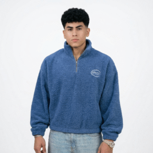 Sherpa Fleece Half-Zip Pullover